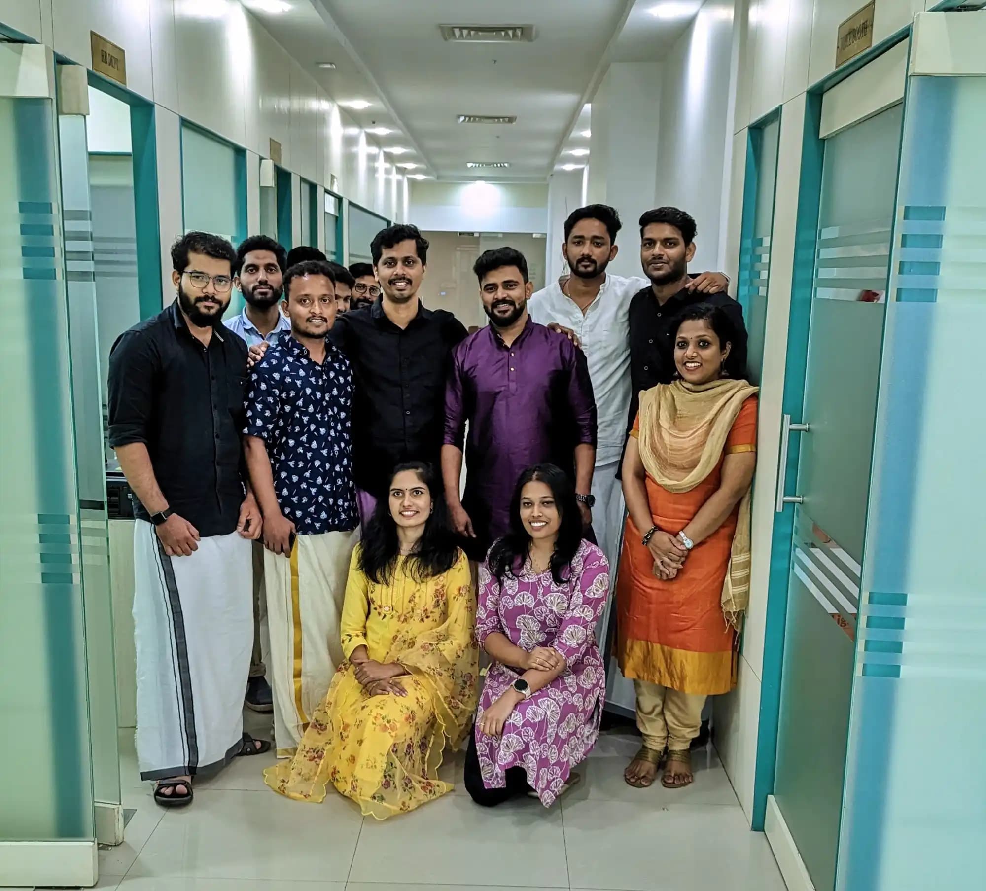 Smiles and togetherness on Vishu