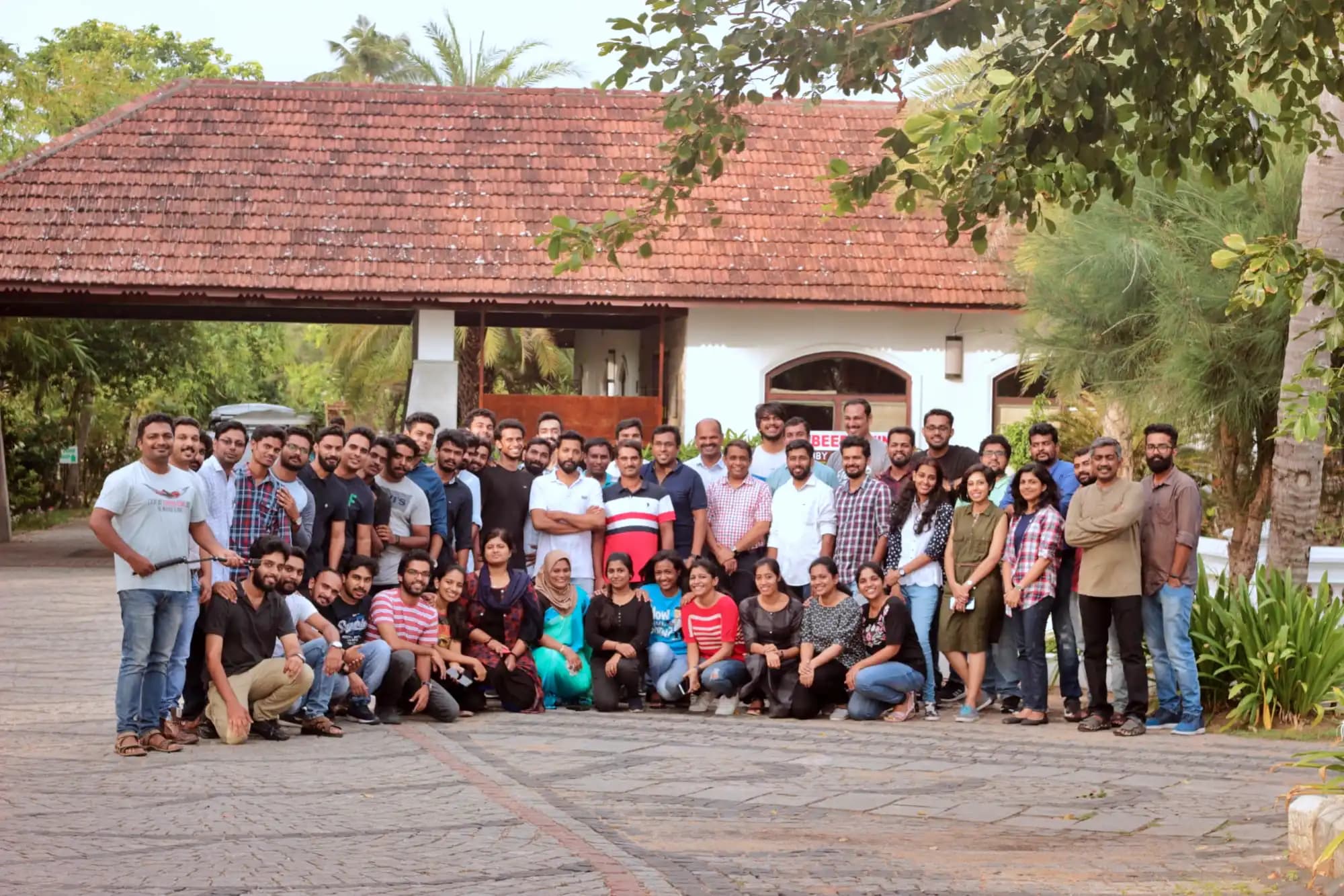 Our team comes together for a fun-filled outing