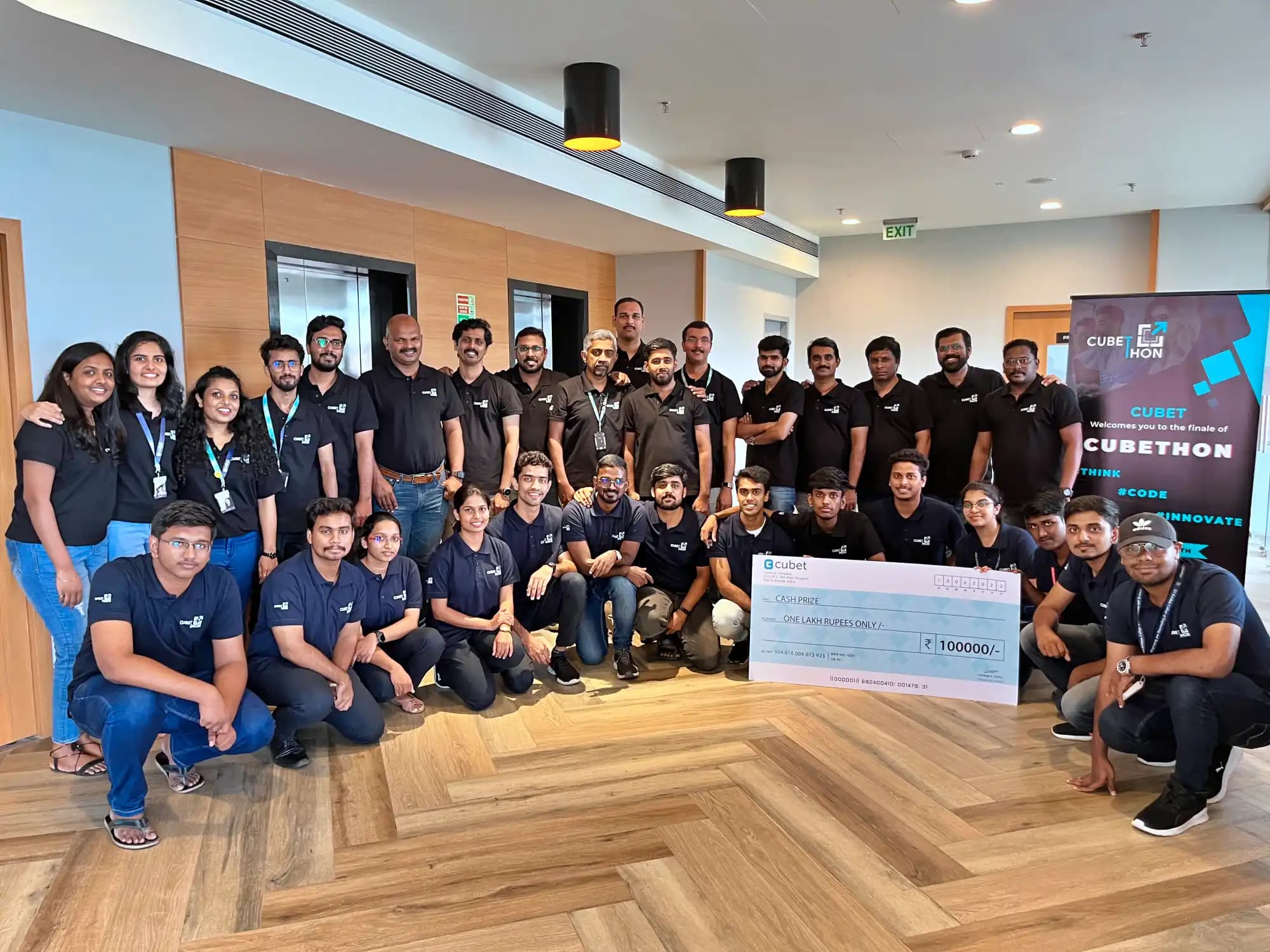 Our hackathon dream team in full force